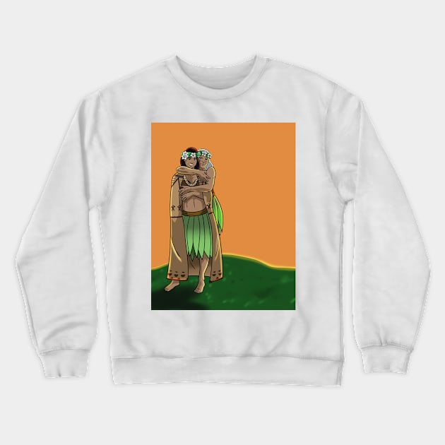 Ina - Cook Islands Hero Crewneck Sweatshirt by Reading Warrior 